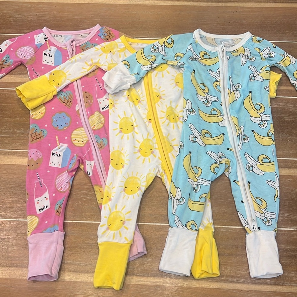 Little Sleepies Zippy Pajamas Bundle